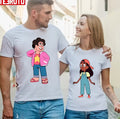 Steven And Connie Couple Steven Universe Matching Design Valentine's Day Unisex T-Shirt