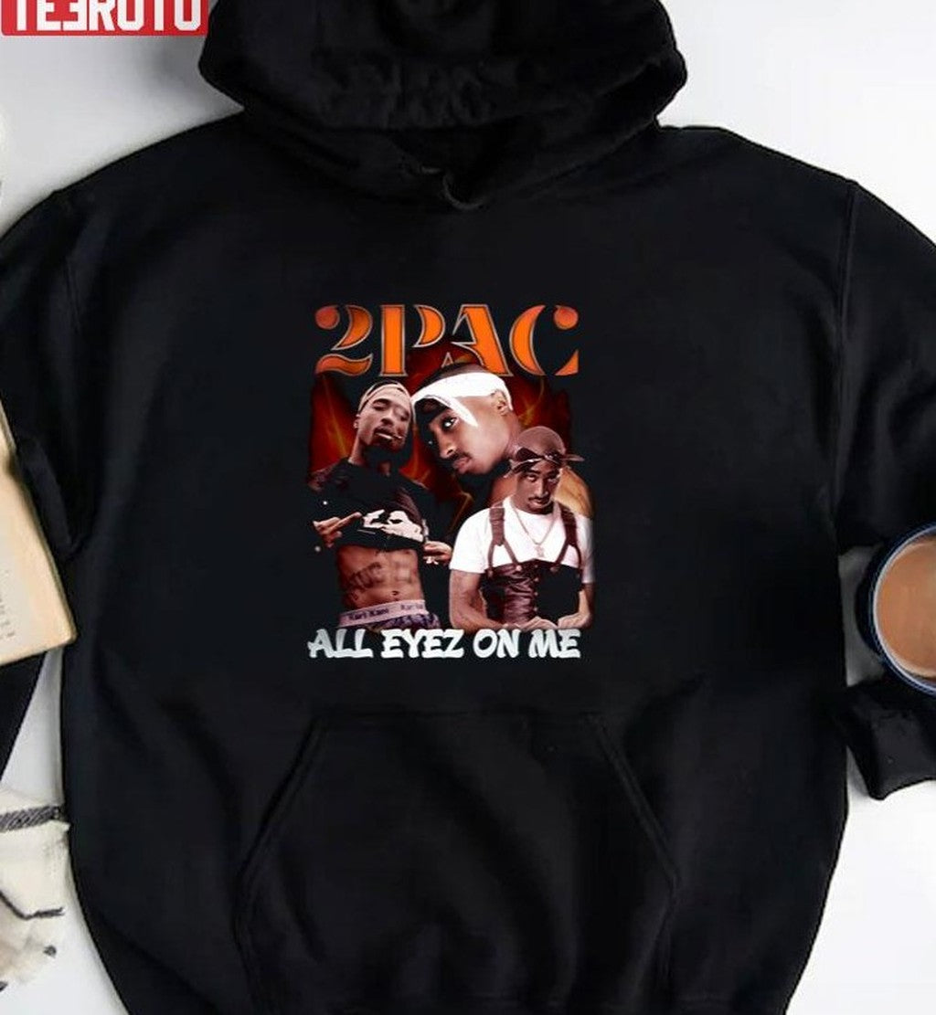 2Pac Tupacs Legend Of Rap All Eyez On Me Unisex T-Shirt