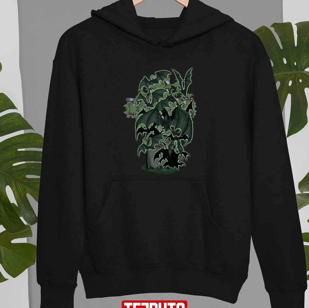 Bats Zombies Love Brains Halloween Unisex Sweatshirt