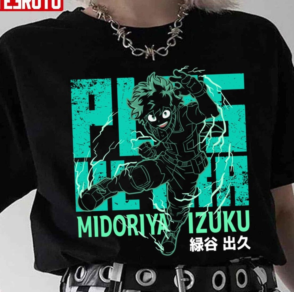 Anime Plus Ultra Deku Izuku My Hero Academia Unisex T-Shirt
