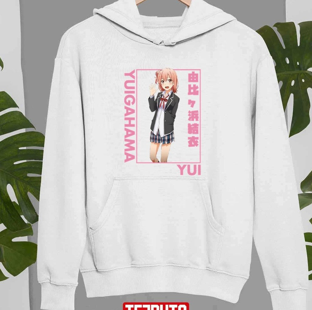 Portrait Yui Light Novel Yuigahama Oregairu Design Unisex Sweatshirt