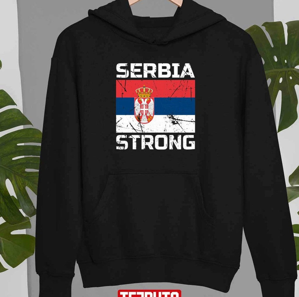 Serbia Strong Serbian Flag Unisex T-Shirt