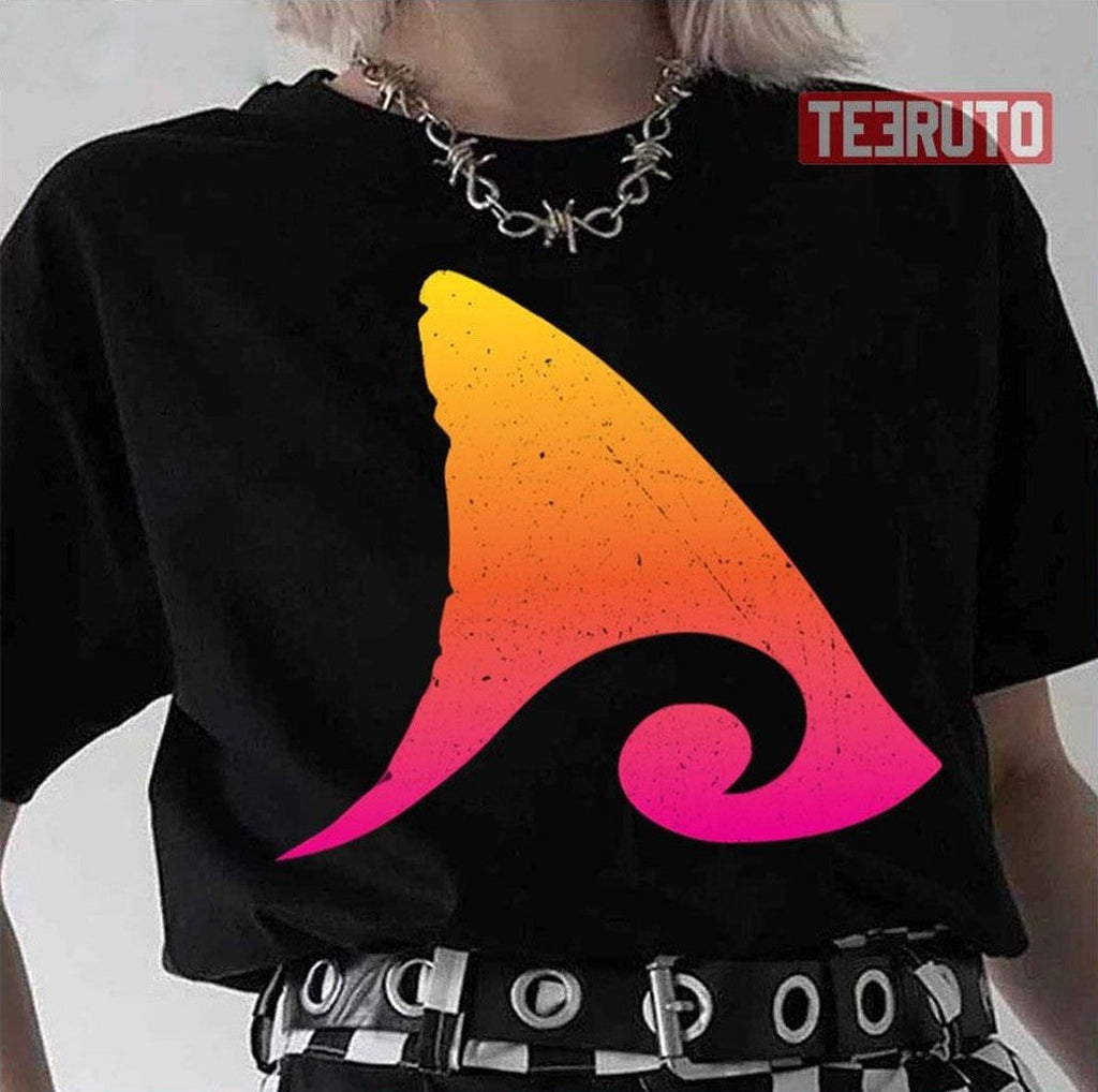 Shark Fin Ocean Wave Beowulf Unisex T-Shirt