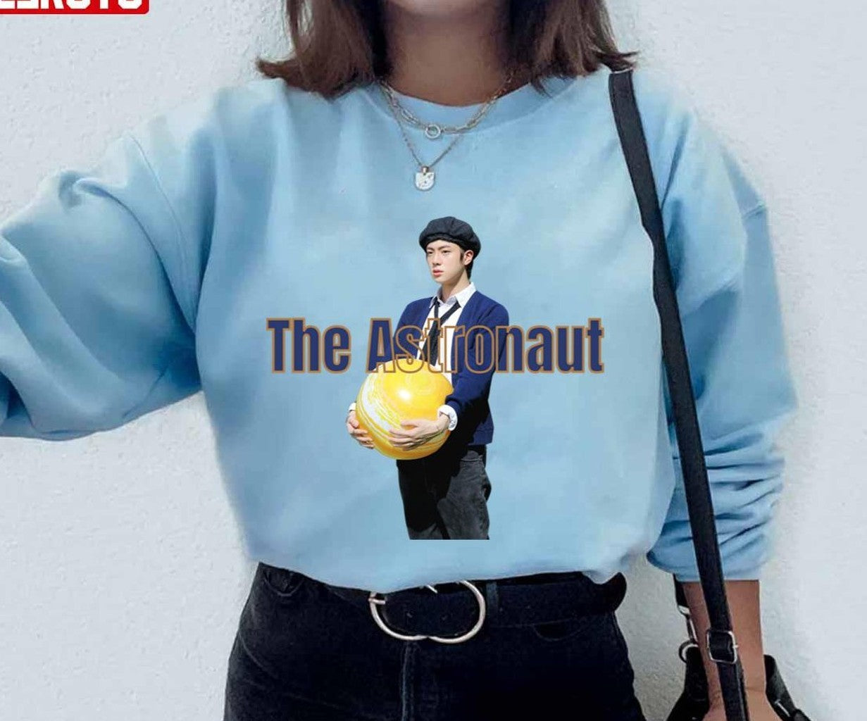 Solo Single Bts Jin The Astronaut Photoshoot Unisex Hoodie