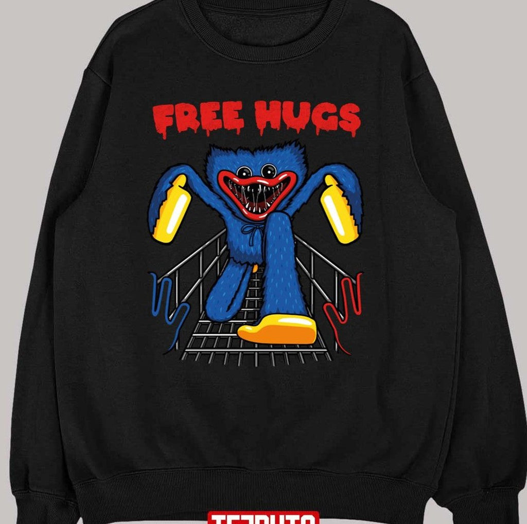 Scary Hug Free Hug Poppy Playtime Unisex T-Shirt