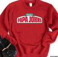 Papa Johns Logo Design Unisex Sweatshirt
