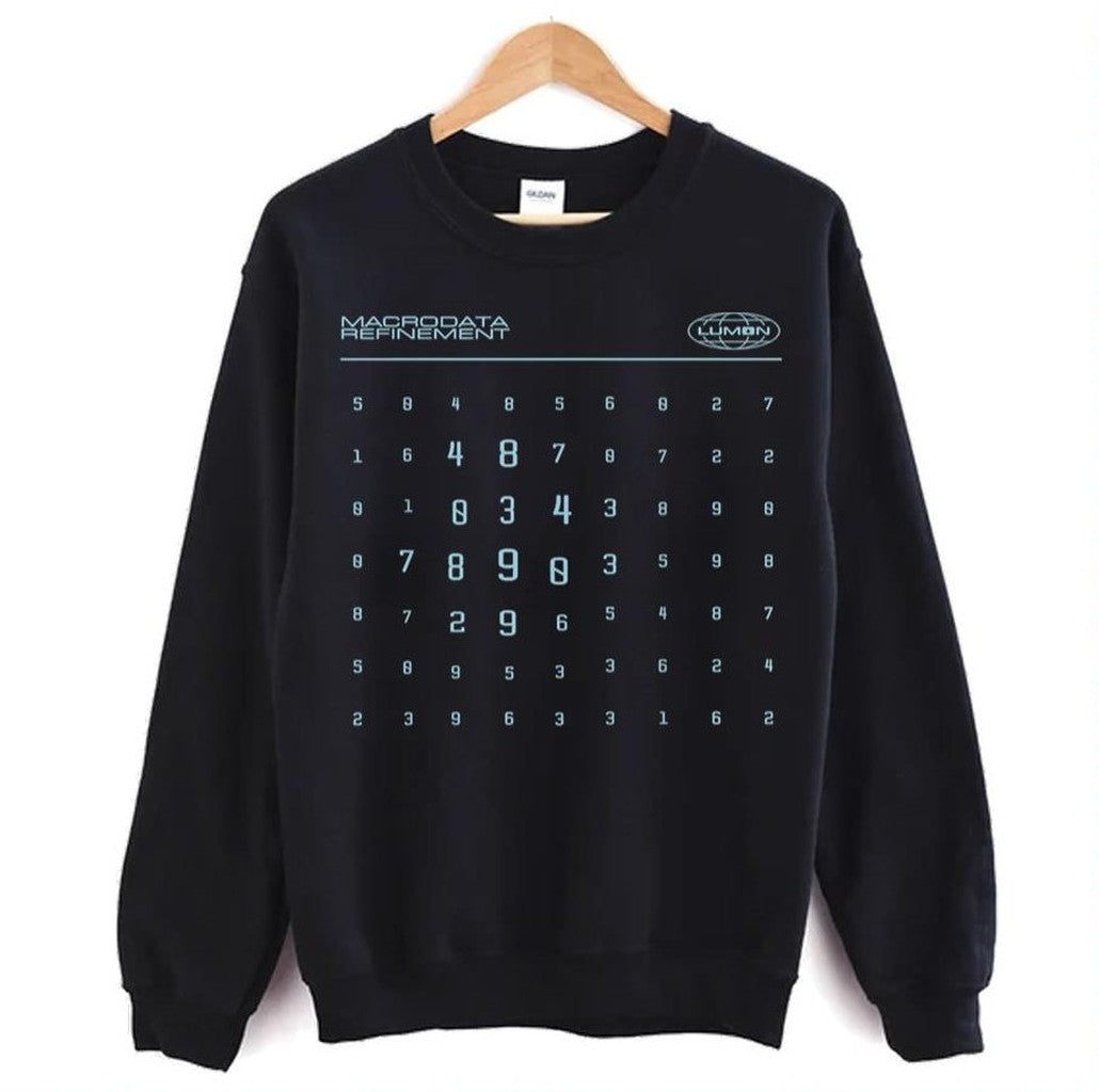 Scary Numbers Lumon Macrodata Severance Unisex Sweatshirt