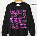 5sos5 Pink Tracklist 5 Seconds Of Summer Unisex Sweatshirt
