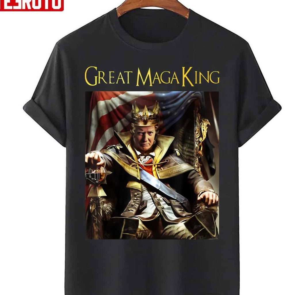 The Great Maga King Funny Trump Unisex T-Shirt