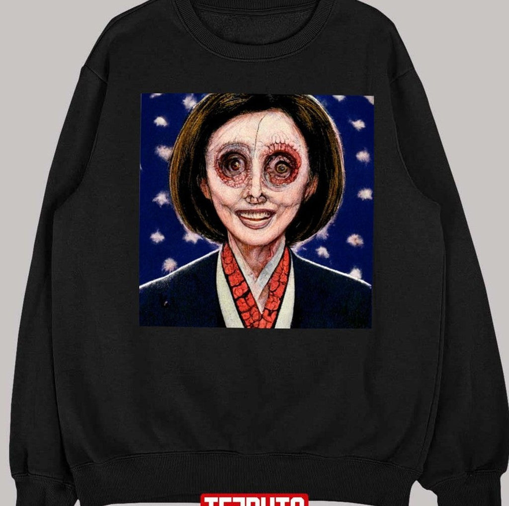 Nancy Pelosi Junji Ito Politicians Unisex T-Shirt
