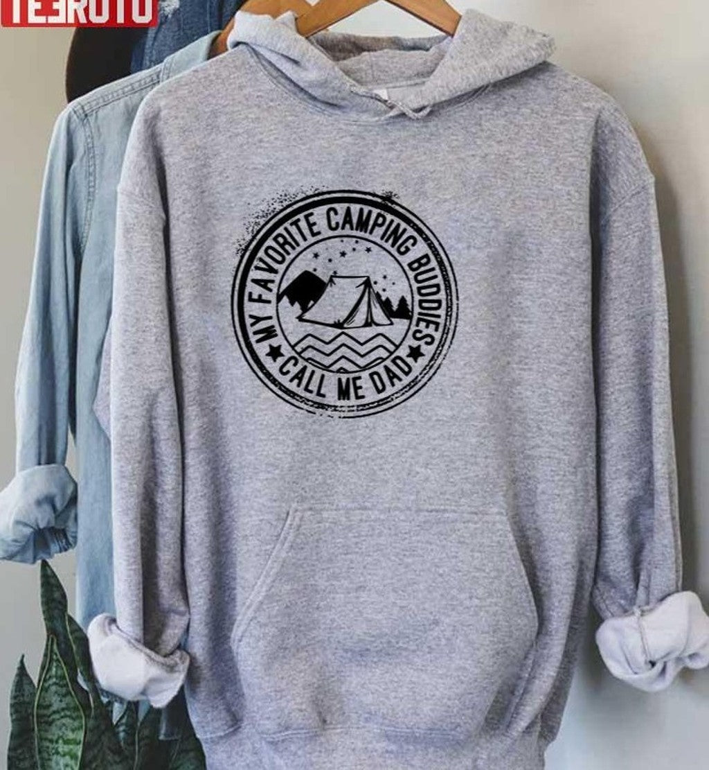My Favorite Camping Buddies Call Me Dad T-Shirt