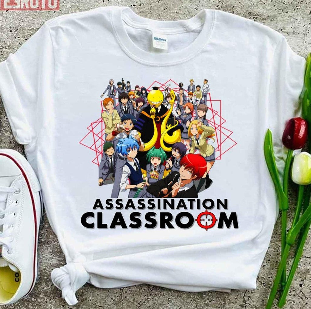 Assassination Classroom Ansatsu Kyoushitsu Anime Characters Unisex T-Shirt