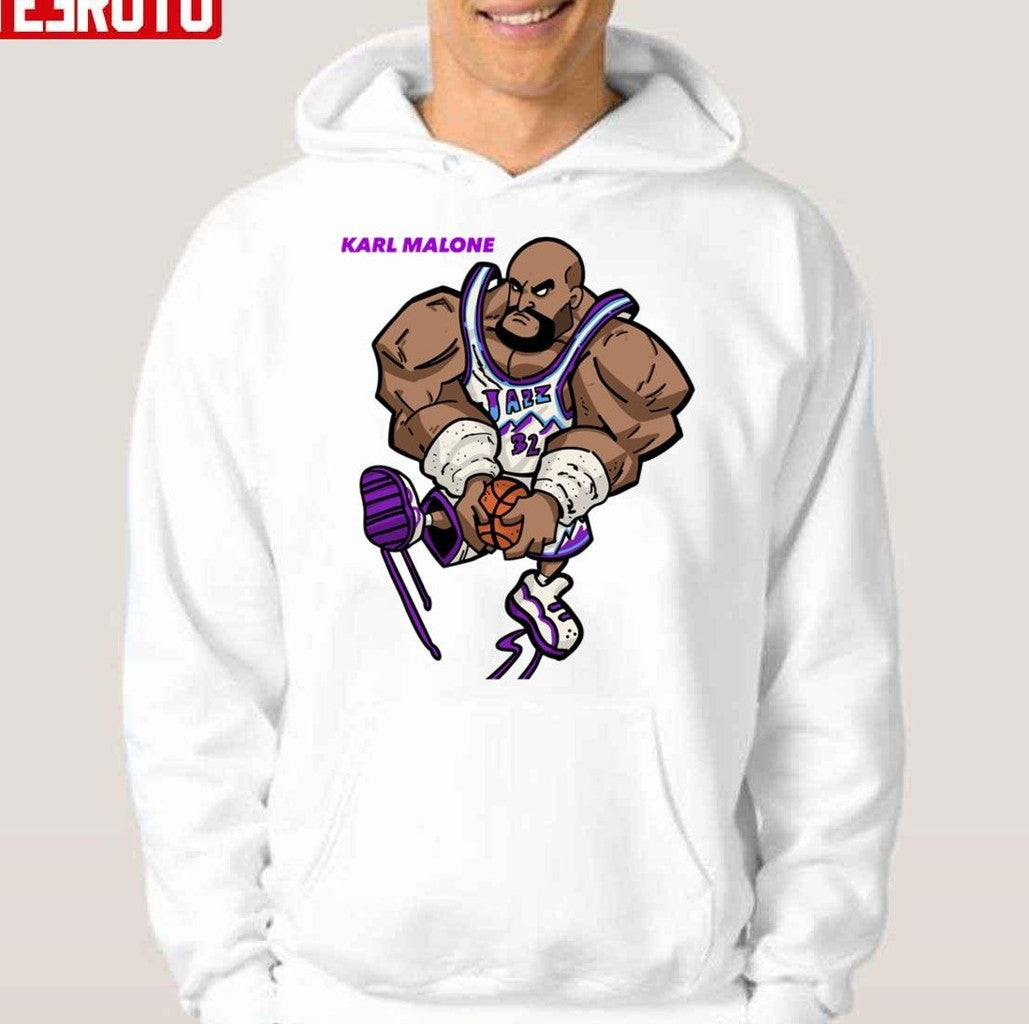 The Amazing Karl Nailman Malone Animated Design Unisex T-Shirt