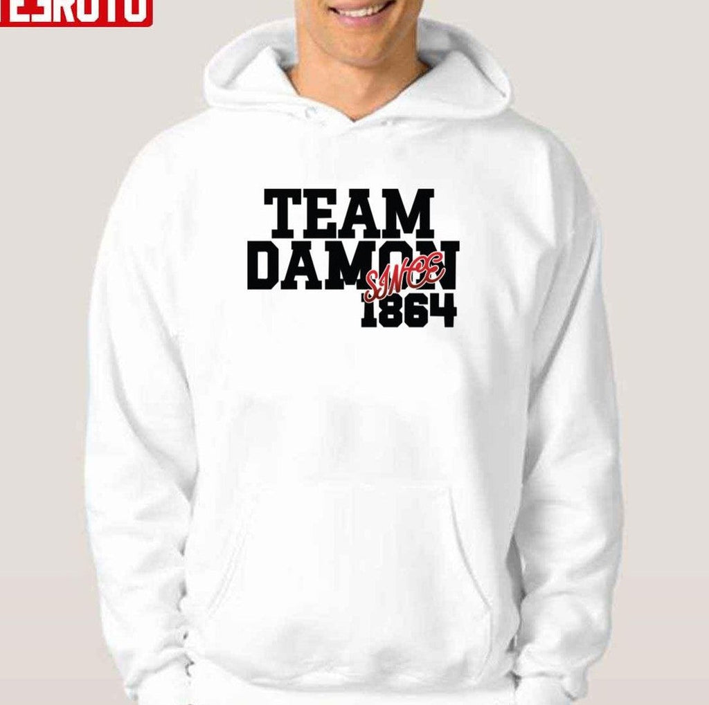 Team Damon Salvatore Since 1864 The Vampire Diaries Unisex T-shirt
