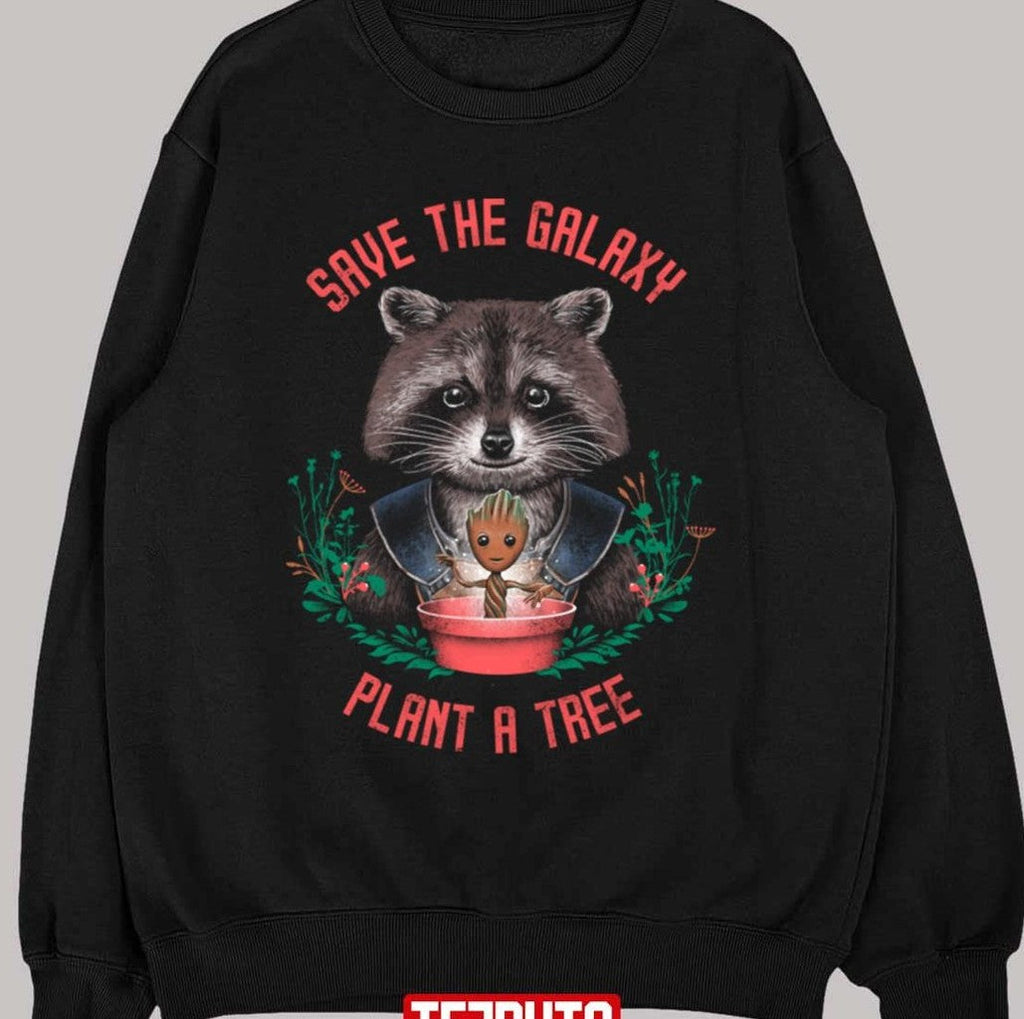 Save The Galaxy Plant A Tree Baby Groot Unisex T-shirt