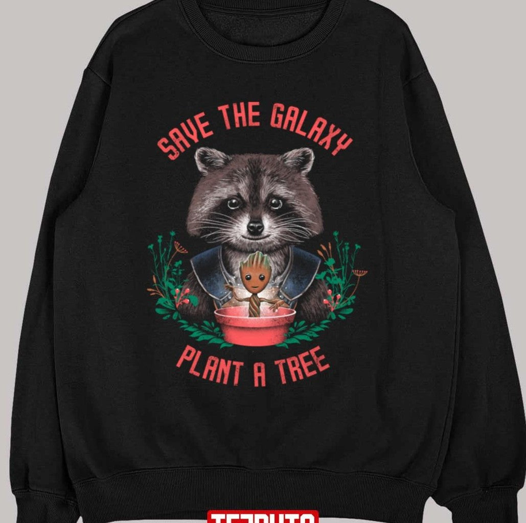 Save The Galaxy Plant A Tree Baby Groot Unisex T-shirt