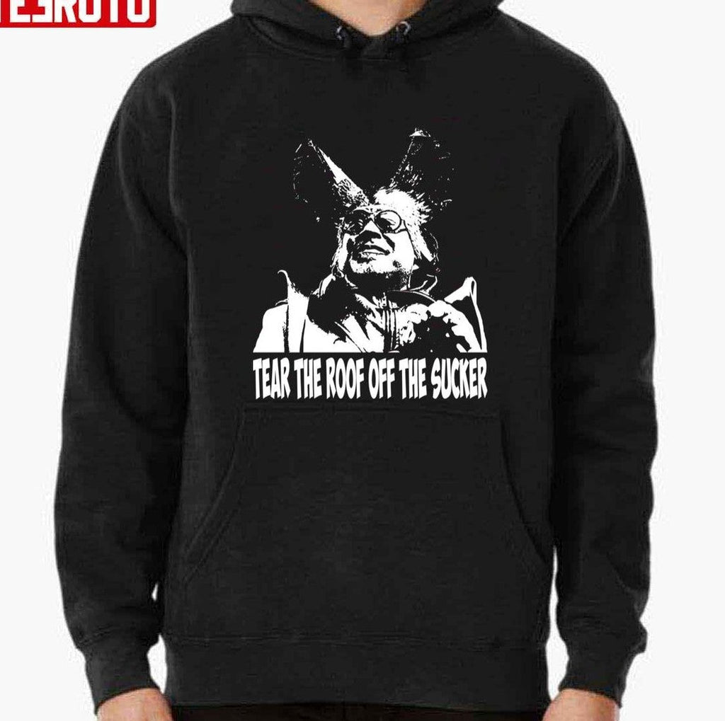 Tear The Roof Off The Sucker Black Image George Clinton Unisex T-Shirt