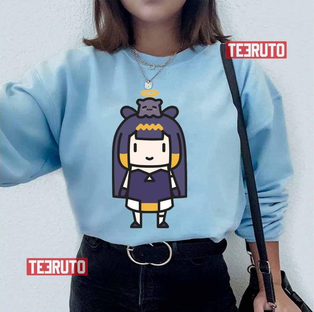 Takodachi Tako Drooling Chibi Hololive Ninomae Ina'nis Unisex T-Shirt