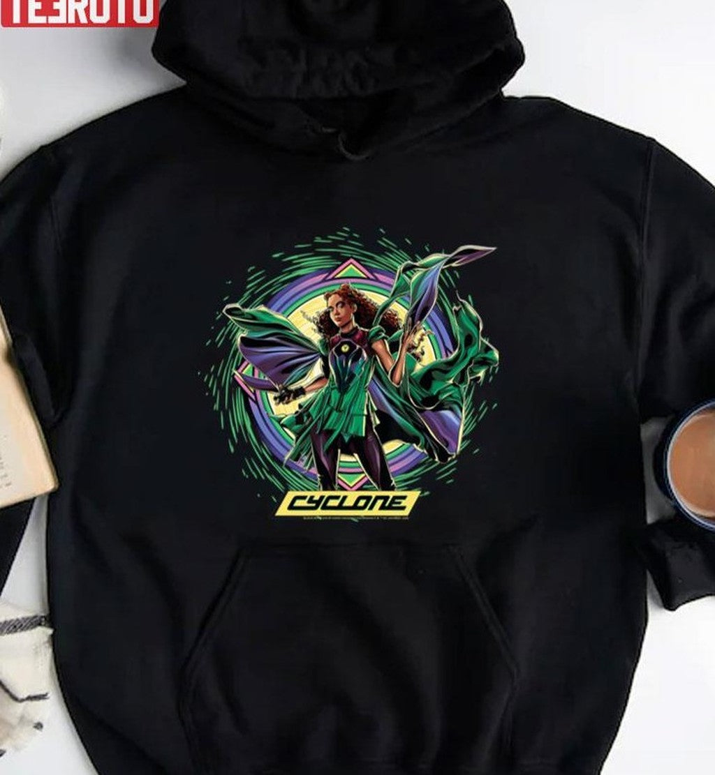 Black Adam Cyclone Amazing Artwork Unisex T-shirt