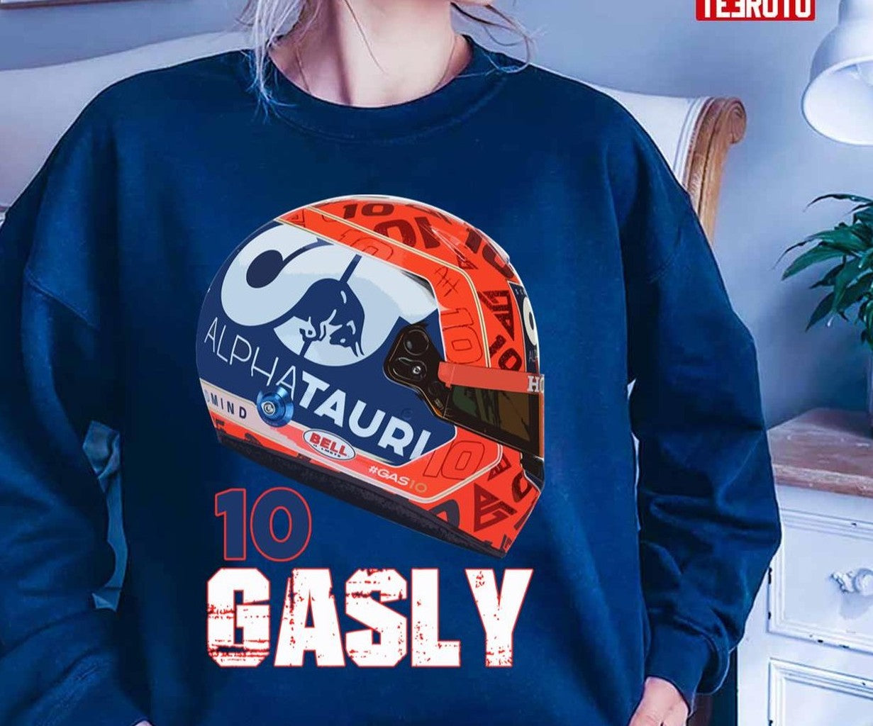 Pierre Gasly Helmet Unisex T-Shirt