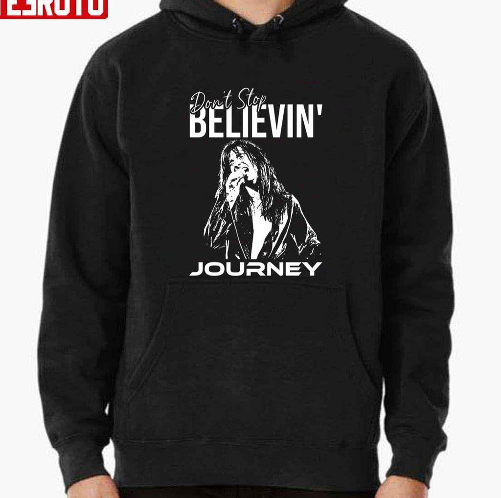 Steve Perry Of Journey The Band Don't Stop Believin' Design Grunge Texture Unisex T-Shirt