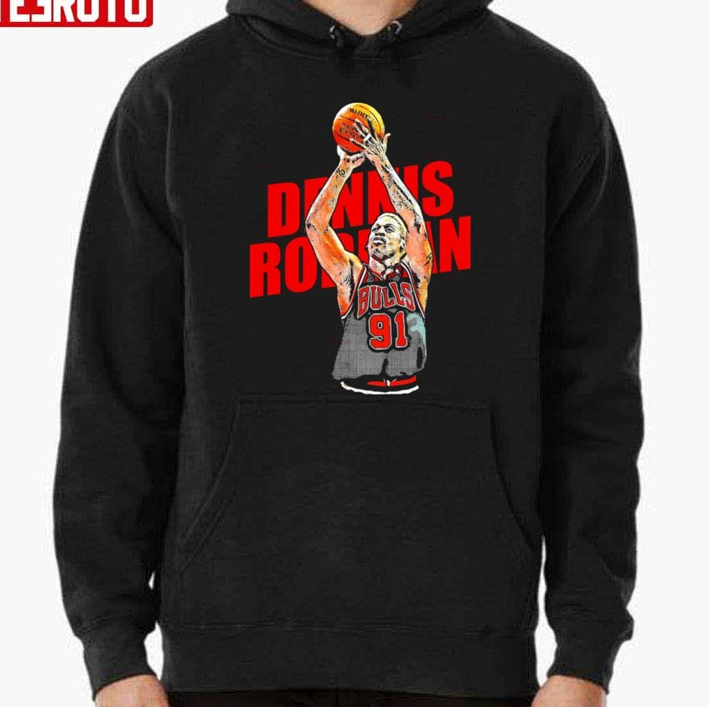 Nba Player Dennis Rodman Sport Basketball Scottie Unisex Hoodie