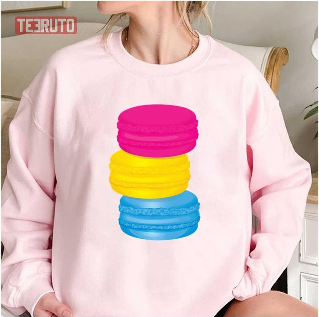 Pansexual Pride Macaron Unisex Sweatshirt