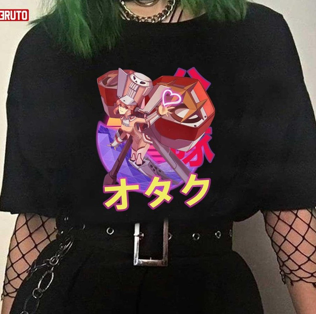Symphony Nonon Jakuzure Regalia Kill La Kill Kiru Ra Kiru Retro Sunset Anime Design Unisex T-shirt