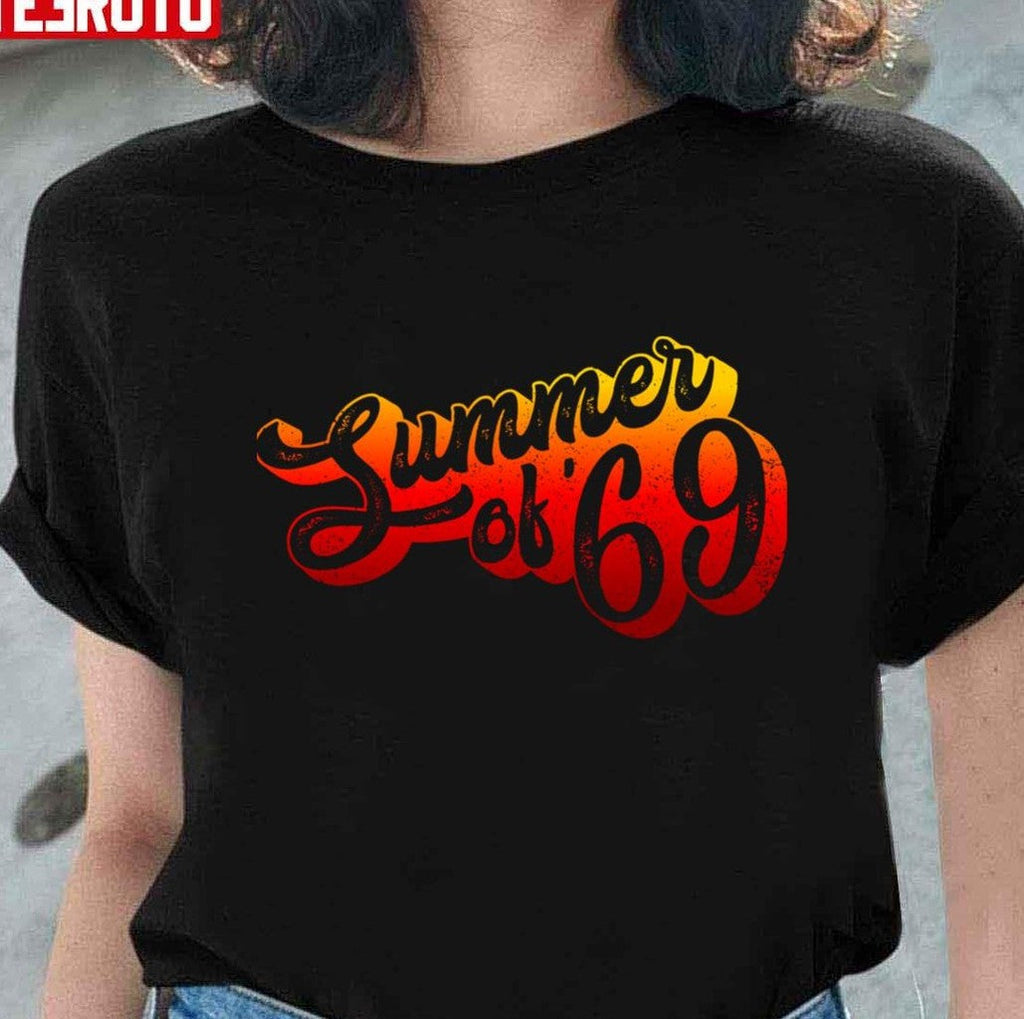 Song Of Bryan Adams Summer Of 69 Design Unisex T-Shirt