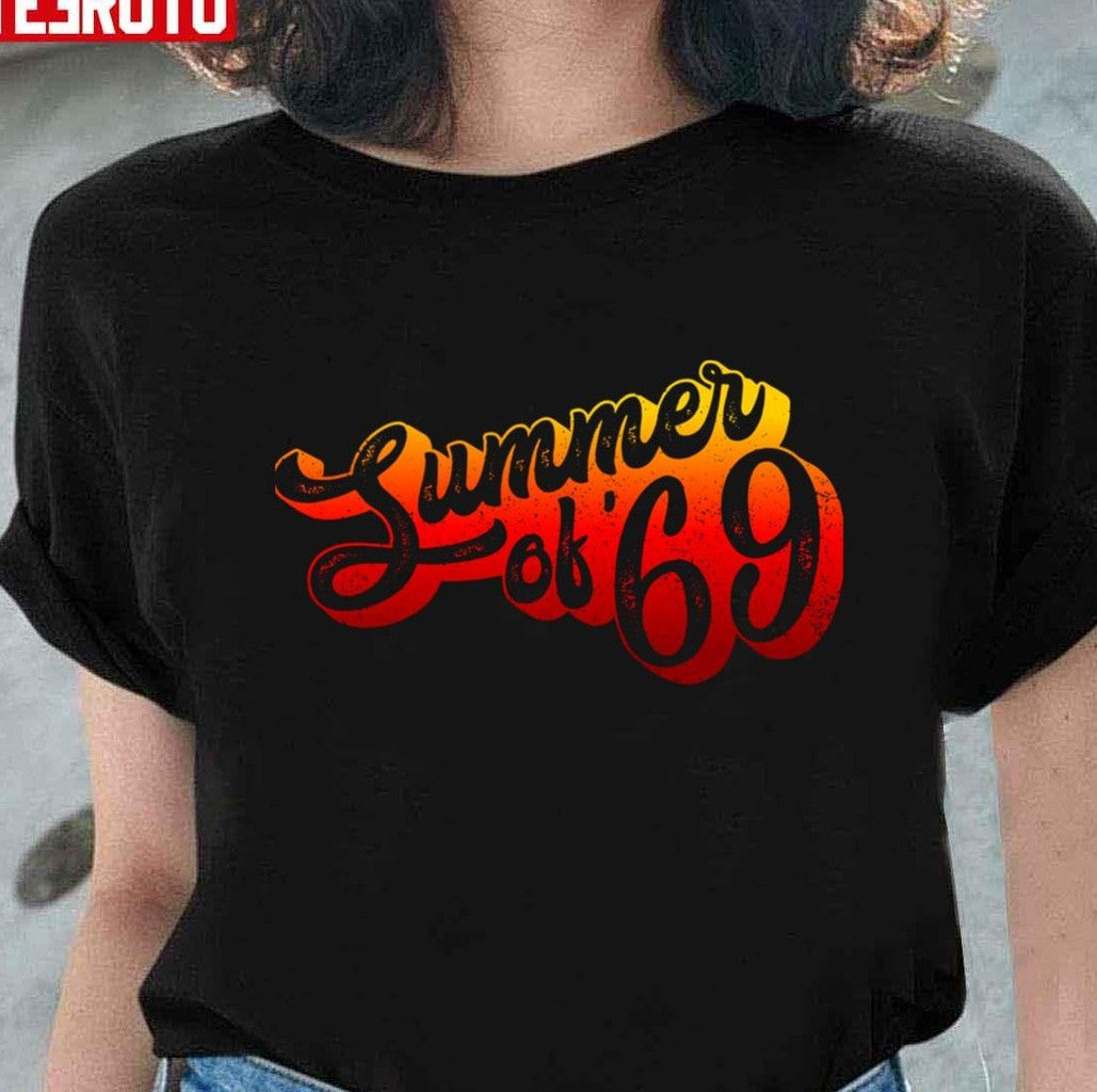 Song Of Bryan Adams Summer Of 69 Design Unisex T-Shirt