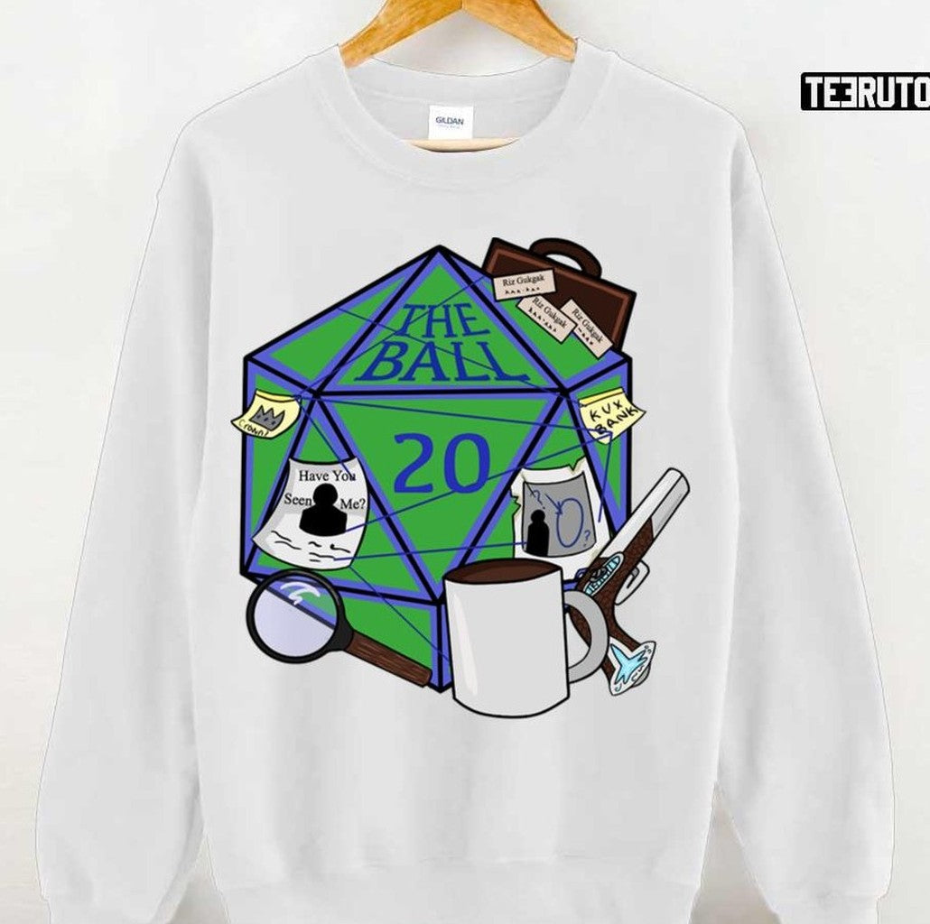 Riz Gukgak D20 Fantasy High Dimension 20 Unisex T-shirt