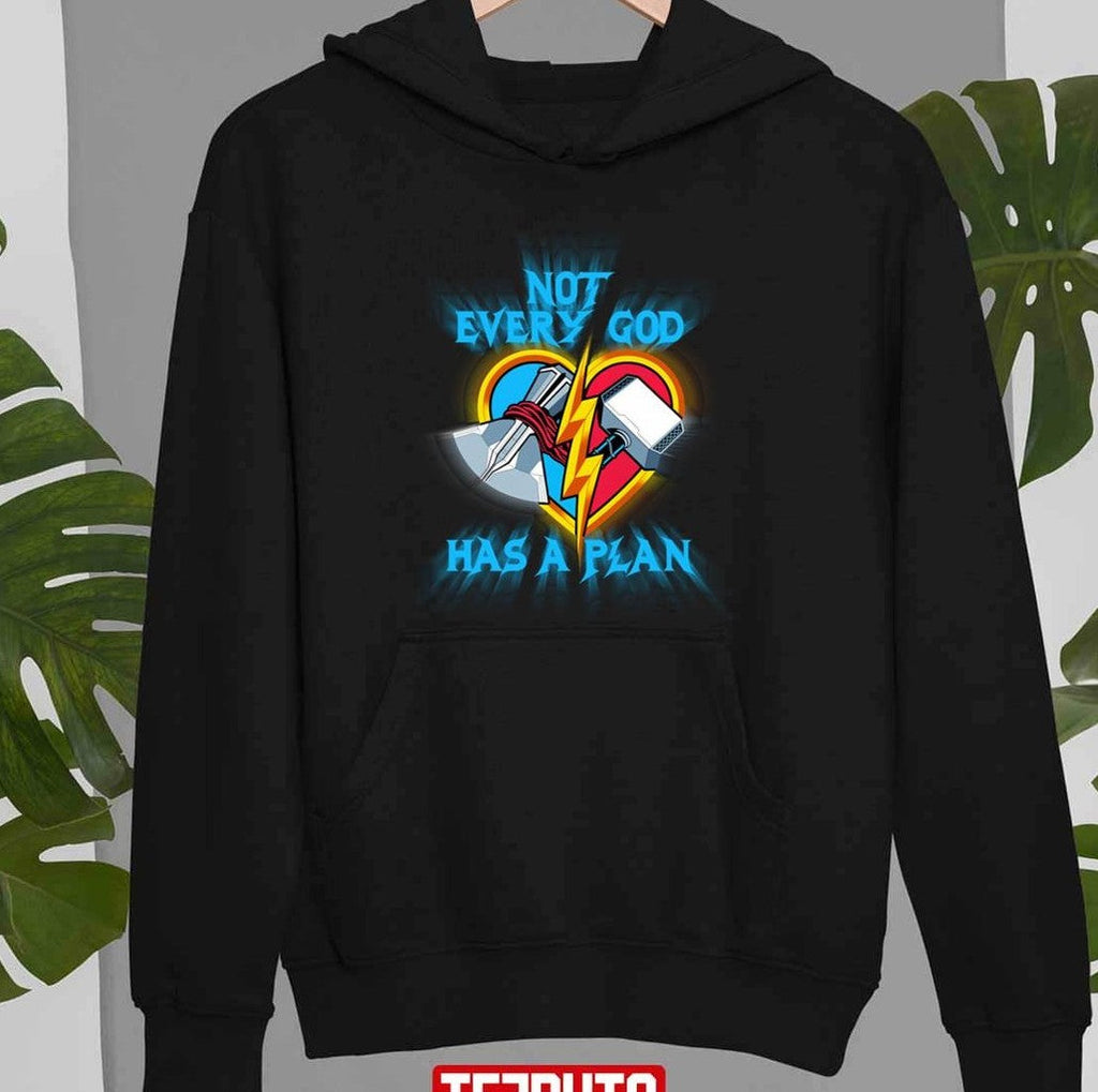 Nordic Thunder Thor Not Every God Has A Plan Design Unisex T-shirt