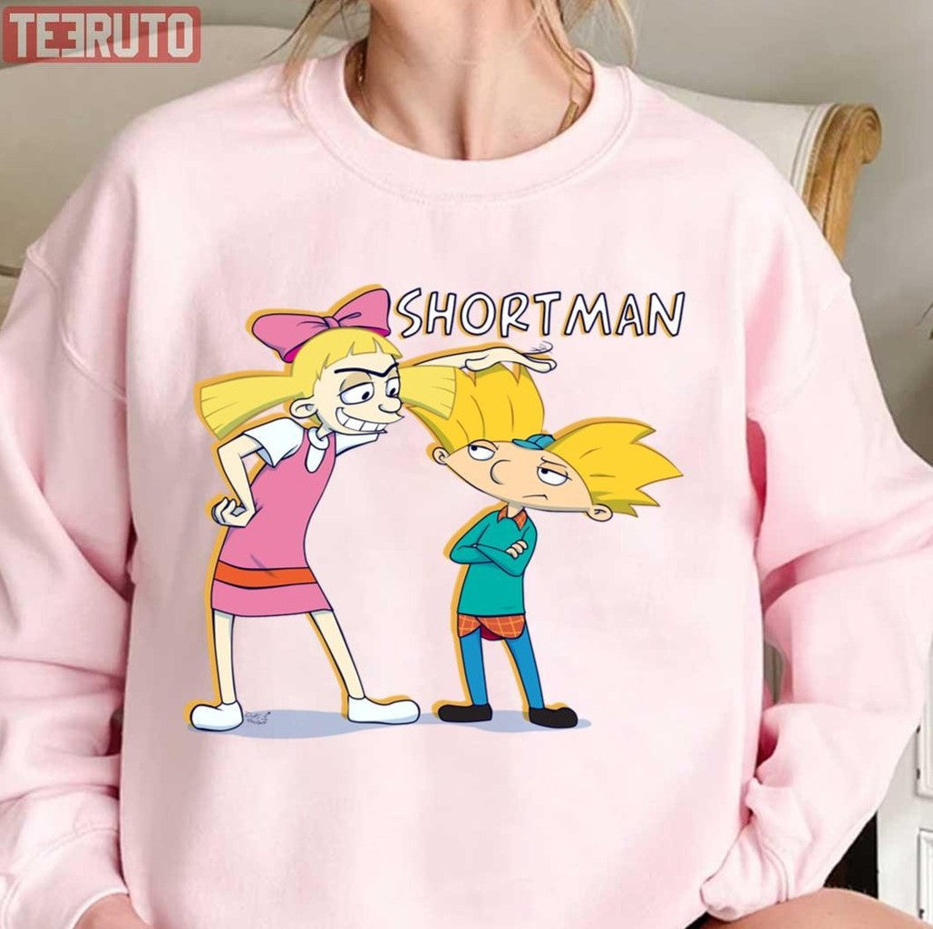 Shortman Funny Moment Hey Arnold Unisex T-Shirt