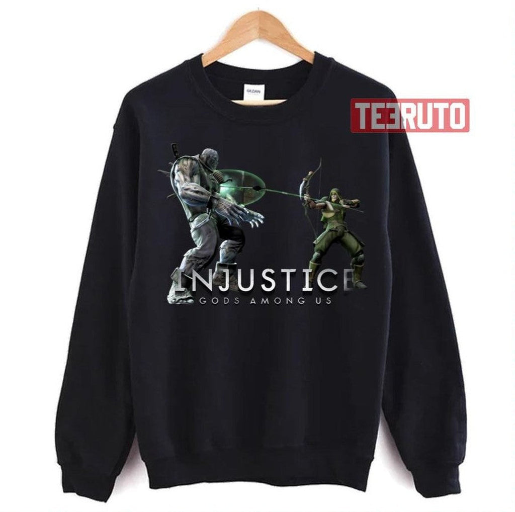 Screenshot Grundy Vs Green Arrow Injustice Unisex T-Shirt