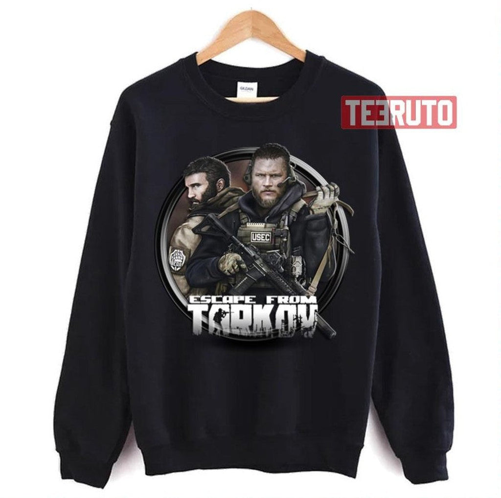 Round Design Game Escape From Tarkov Unisex Sweatshirt