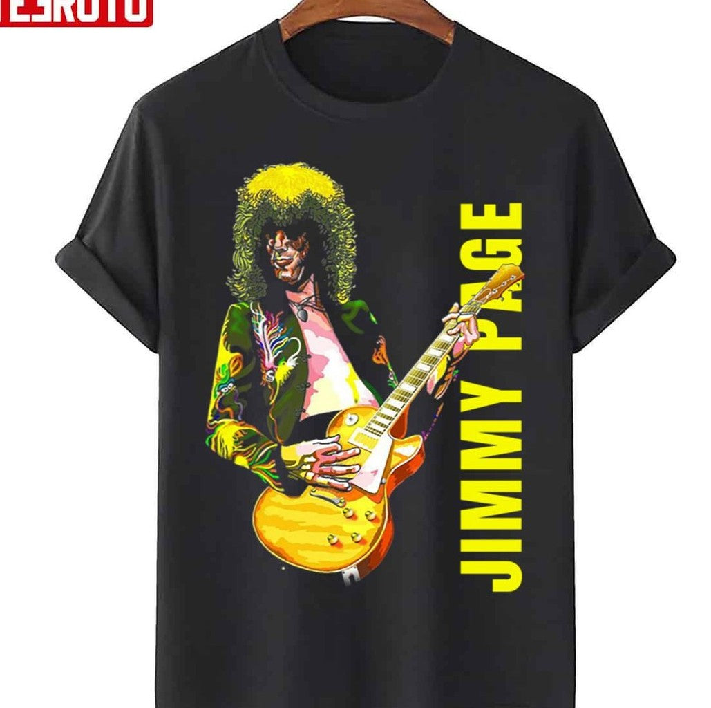 The Guitarist Jimmy Page Legend Unisex T-Shirt