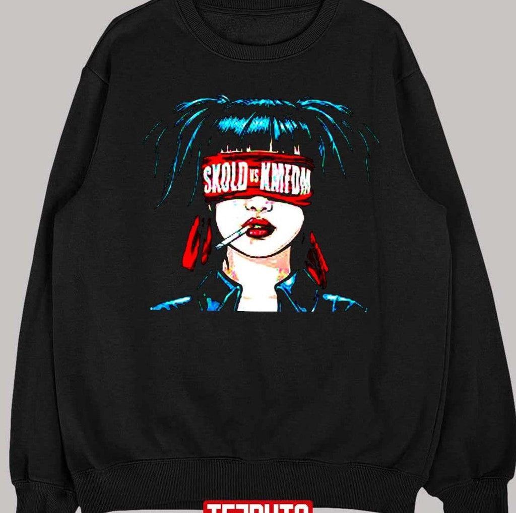 Skold &amp; Kmfdm Blind Fold Unisex T-Shirt