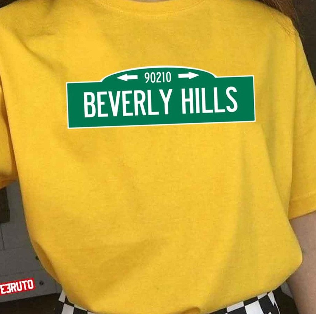 Sign Beverly Hills California Beverly Hills 90210 Unisex T-Shirt