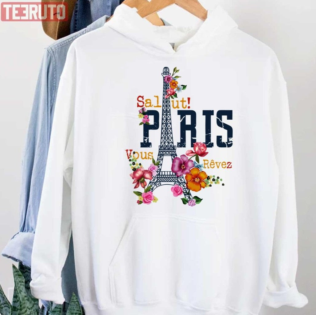 Salut Paris Vous Revez The Chainsmokers Unisex Hoodie