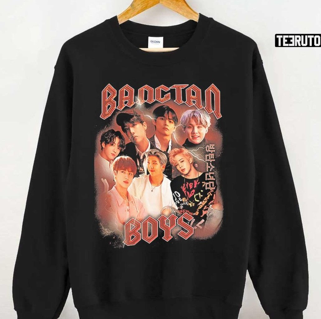 Bangtan Boys Vintage RM Jin Suga jhope Jimin V Jungkook BTS Forever Unisex T-shirt