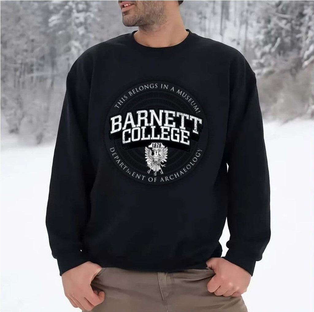 Barnett College Department Of Archaeology My Favorite People Raiders Of The Lost Ark Unisex Sweatshirt