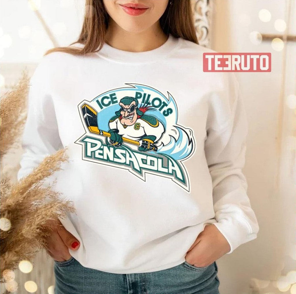 Pensacola Ice Pilots Retro Defunct Ice Hockey Unisex T-Shirt