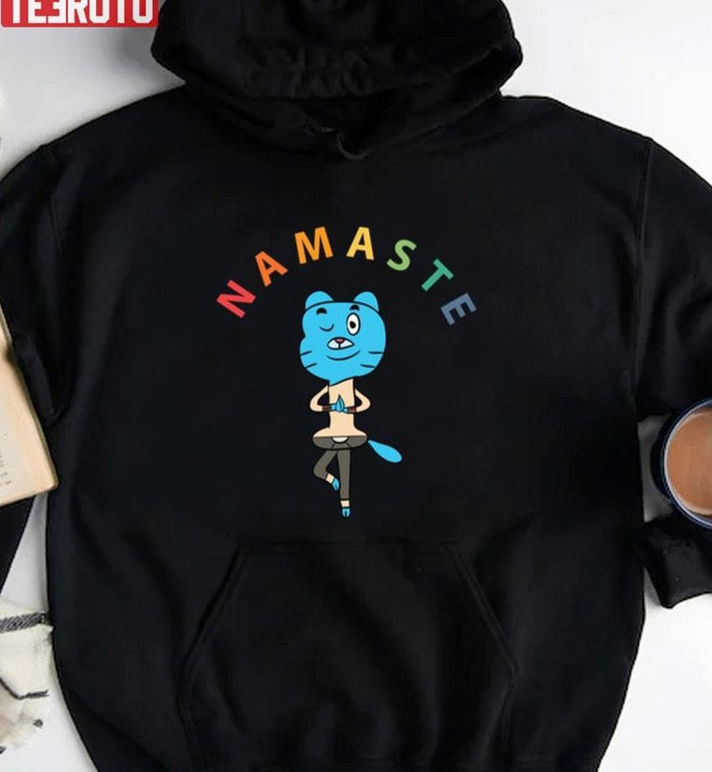 The Amazing World Of Gumball Namaste Unisex T-shirt