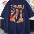 Rihanna Vintage 90s Hip Hop Rap Tour Unisex T-Shirt