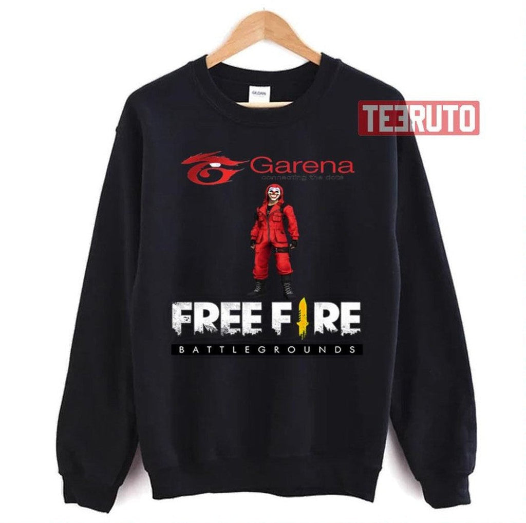 Battlegrounds Logo Garena Free Fire Game Unisex T-Shirt
