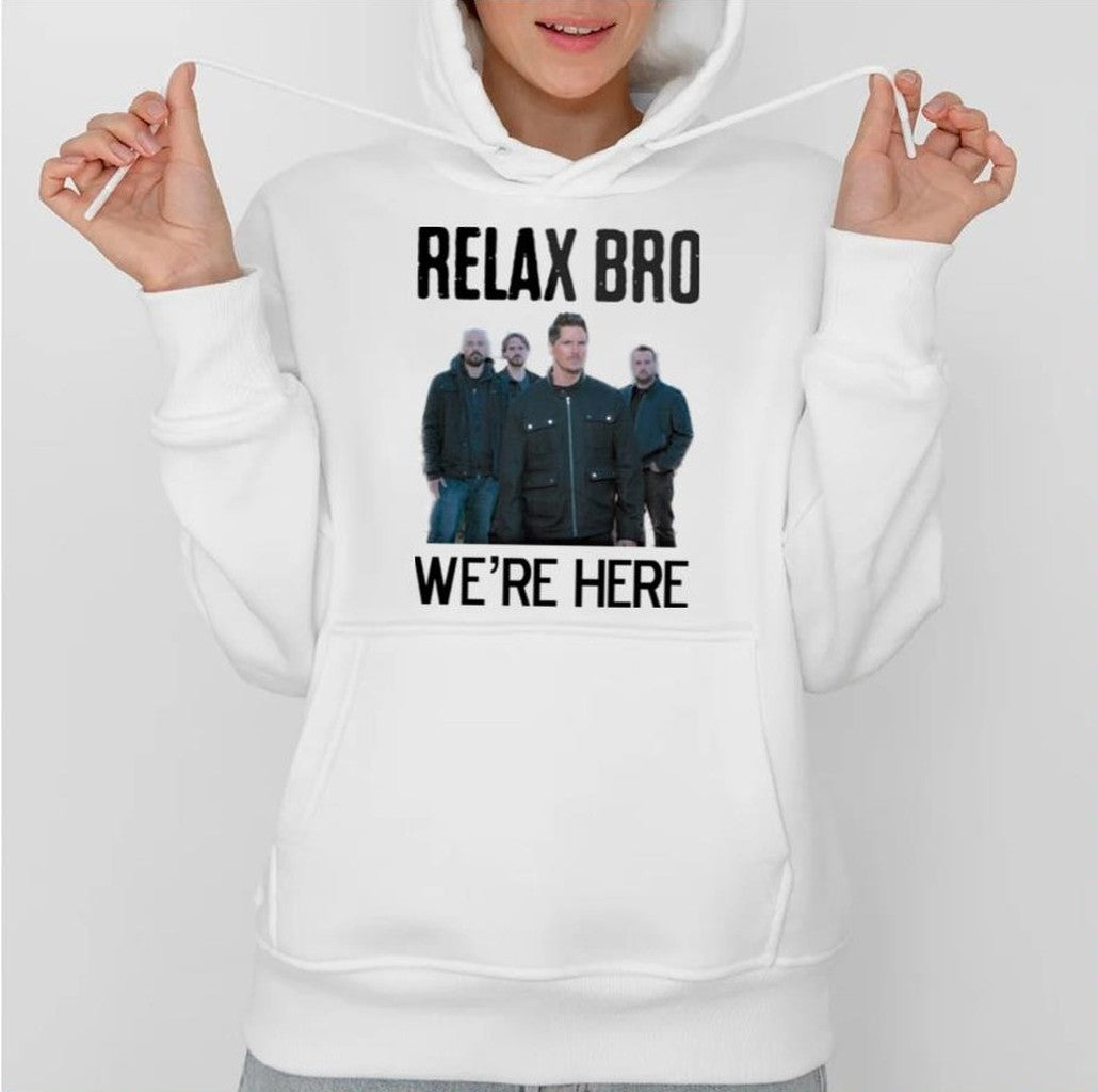 Relax Bro We're Here Ghost Adventures Unisex Hoodie