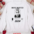 Bad Bunny Most Wanted Tour 2024 Unisex Sweatshirt