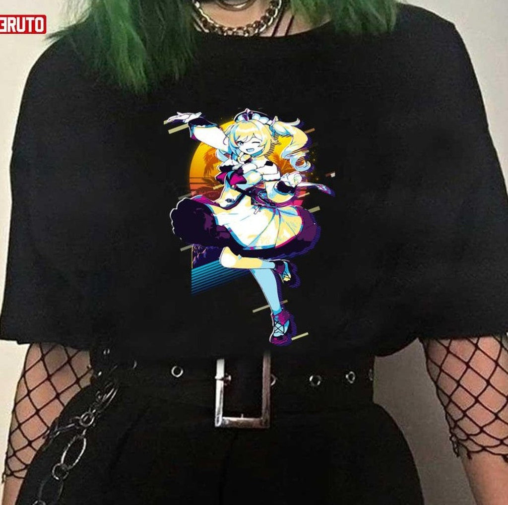 Barbara Genshin Impact 80s Retro Unisex T-shirt