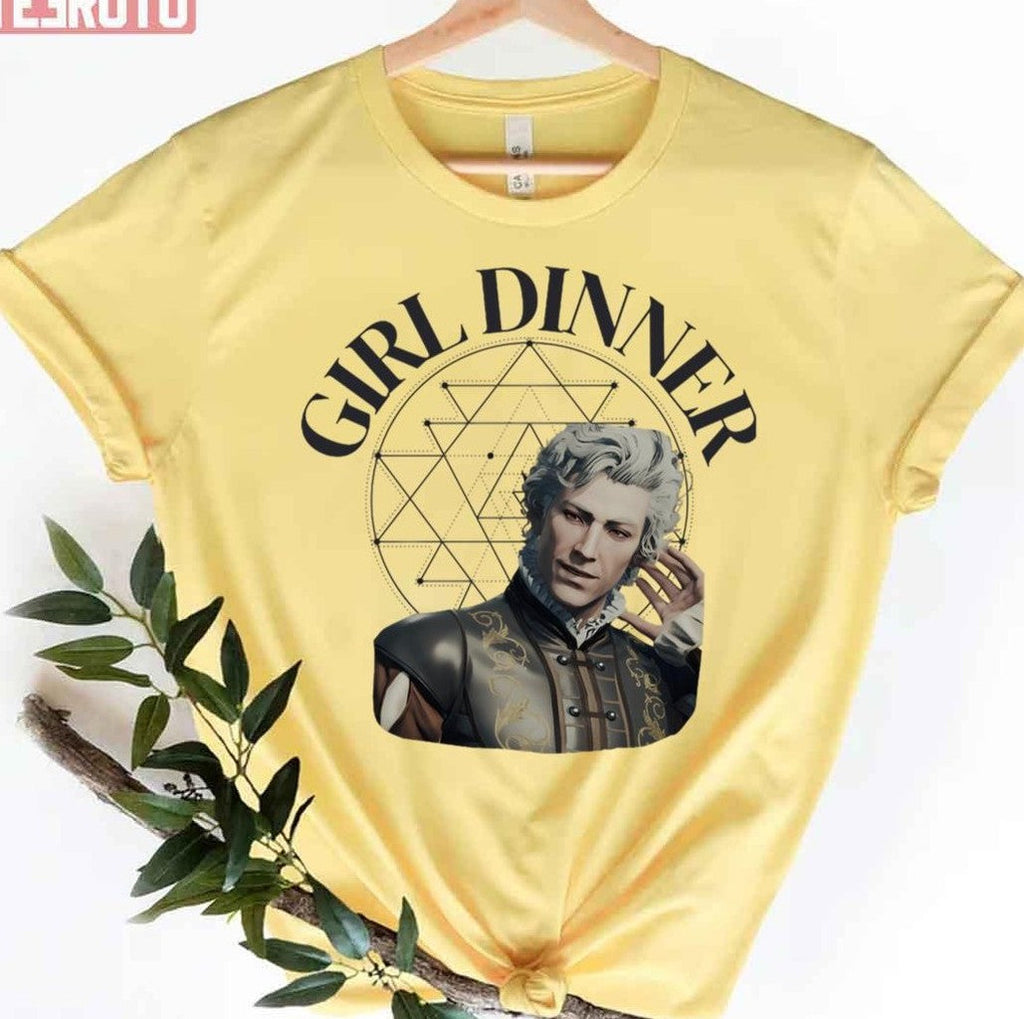 Astarion Meme Bg3 Girl Dinner Unisex T-Shirt