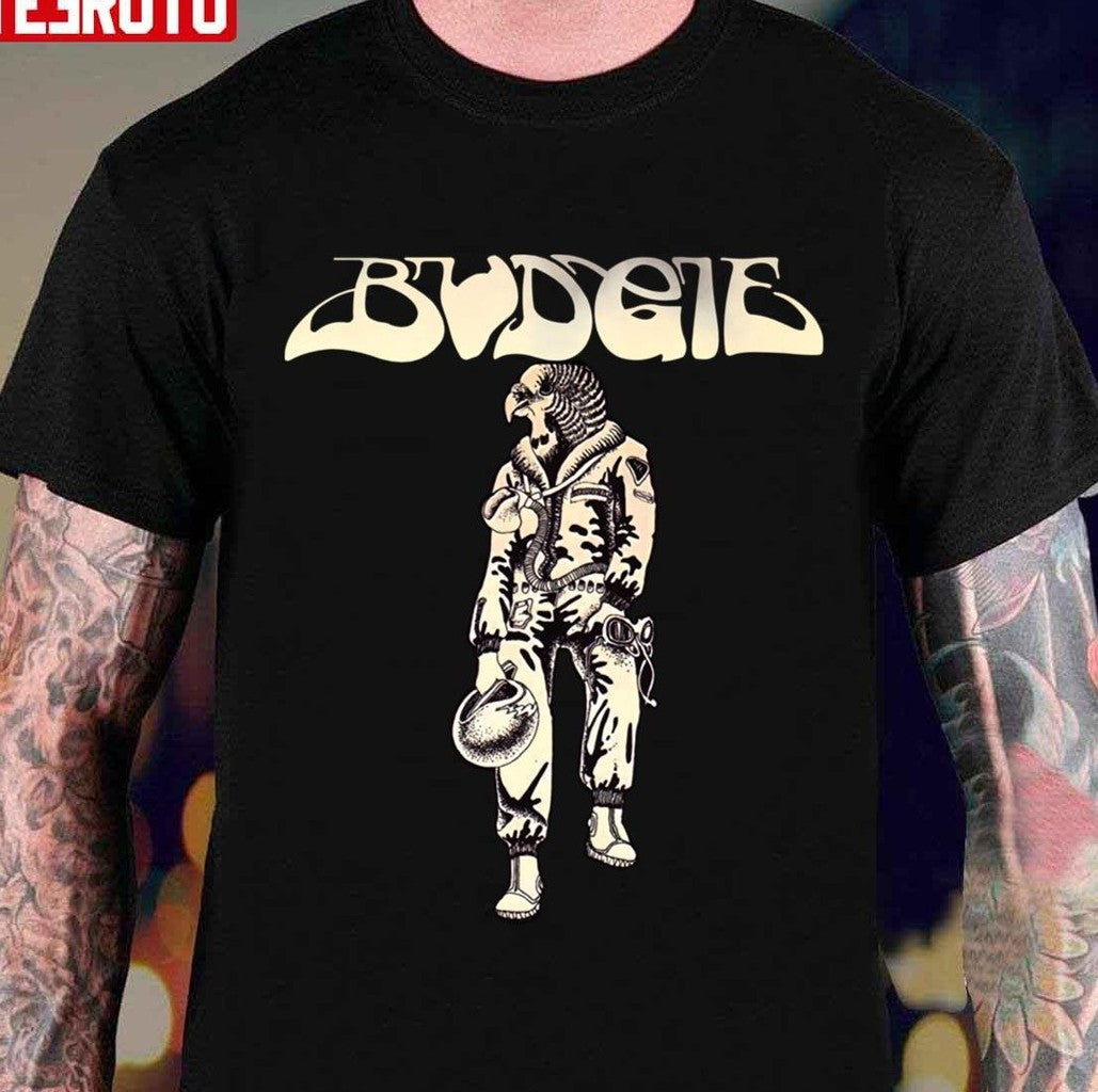 Riding My Nightmare Budgie Band Unisex T-Shirt